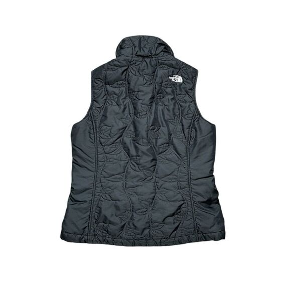 THE NORTH FACE Floral Pattern Vest Black Size XS - Picture 2 of 6